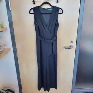 Ralph Lauren Black Sleeveless Jumpsuit